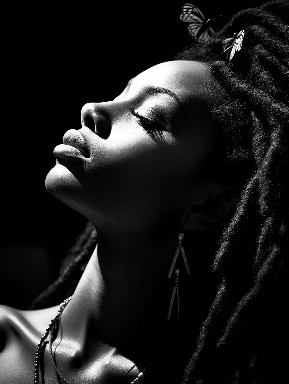 Serenity in Black and White